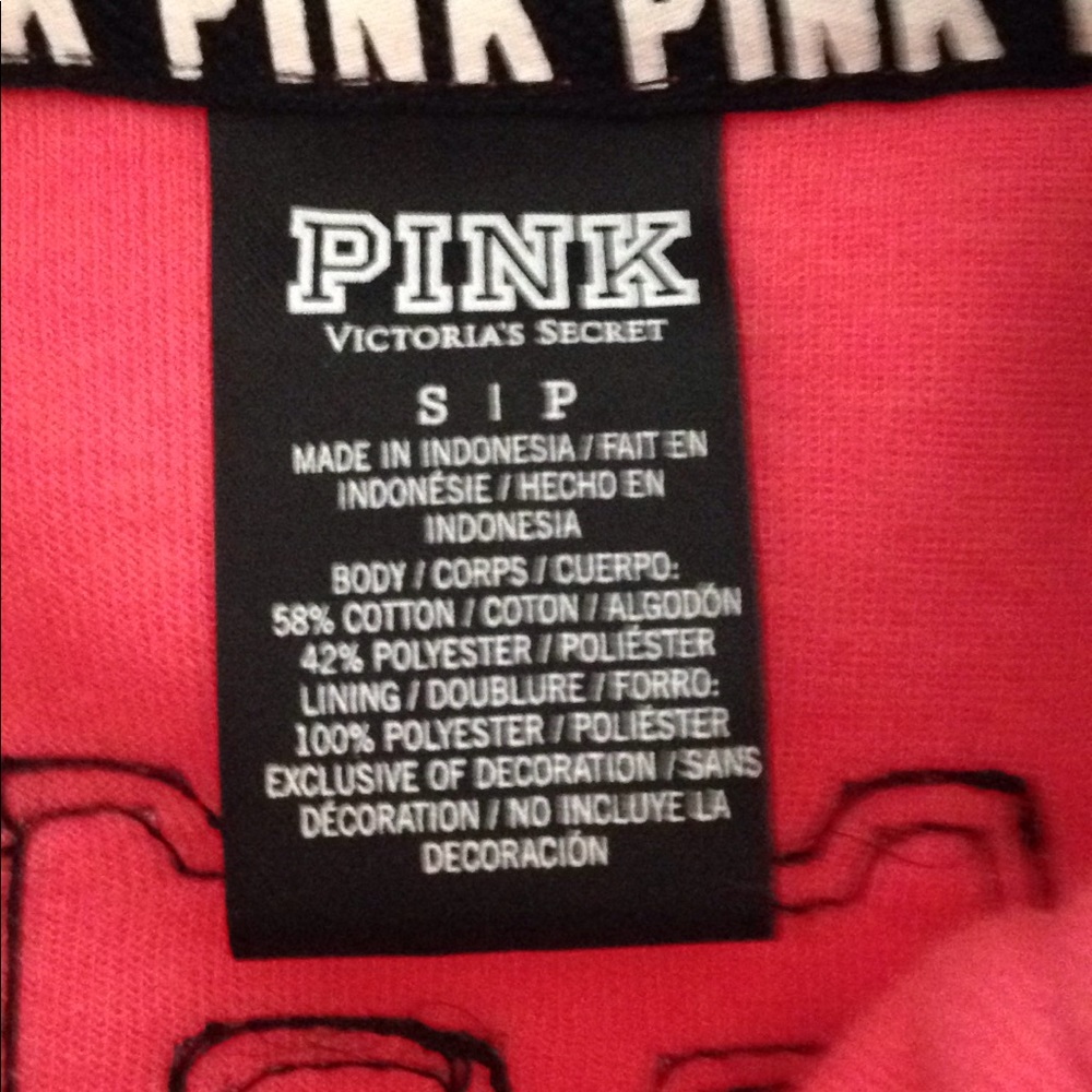 *VS pink high low bling jacket - Picture 3 of 8